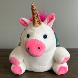 Creativity For Kids Unicorn‎ Rainbow Flippable Plush